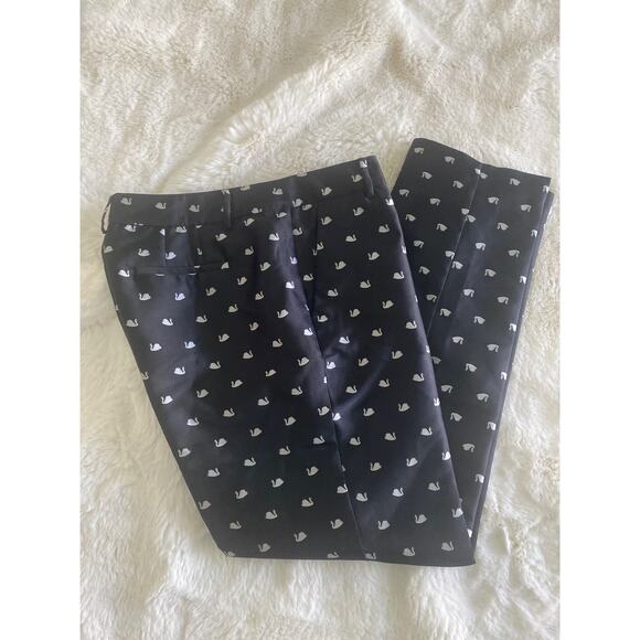 RSVP by Talbots Black Swan Textured Lined Dress Pants Sz 10‎ - Picture 1 of 12